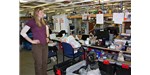 On July 25, 2011, Karen Frey of Clark University, scoped out the packing yet to be done in one of the labs aboard the Healy during the final week of the ICESCAPE mission. 