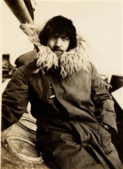 Zoologist Ditlef Rustad on the expedition to Bouvet Island in 1927