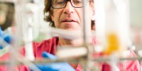 Tom Broderick, a professor of physiology at Midwestern University, this year's 6th-ranked US institution, working on his research on the heart and diabetes.Midwestern University