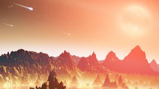 Meteorite hints at life’s origins image: Meteorite hints at life’s origins
