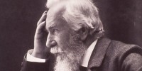 Enrst Haeckel (1834-1919) portrait National Library of MedicineRadiolaria illustrations from Wikipedia