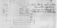 This is a 1931 sketch of an electron microscope prototype drawn by German physicist Ernst Ruska.Wikipedia