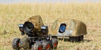 BeetleCam Mark II (front) is equipped with a Canon EOS 1Ds Mark III, 16-35mm f/2.8 lens, dual Speedlite flashes and a GoPro Hero. Trailing behind is the BeetleCam Armoured Edition, which is equipped with a Canon EOS 550D and 16-35mm f/2.8 lens.burrard-lucas.com