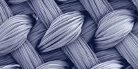 A three-dimensionally woven biomaterial scaffold consisting of multiple layers of resorbable fiber bundles woven into a porous structure. The scaffold is seeded with cells in order to accelerate natural cartilage repair and growth.Frank Moutos and Farshid Guilak, Duke University Medical Center, Durham, NC