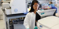 Elayne Penebre analyzes the effects of treatment with one of Epizyme’s histone methyltransferase inhibitors on human lymphoma cells. Epizyme ranked #2 in this year's survey.