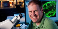 Research Advisor at the Stowers Institute for Medical Research (#3), Jay Unruh, specializes in the use of advanced microscopy and acts as an internal consultant on research projects requiring highly specialized technical expertise.Stowers Institute for Medical Research