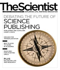 The Scientist August 2012 Cover